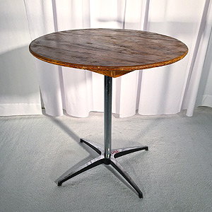30-in. Short Cocktail Table Seats 2-4 / 24