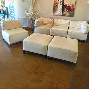 White Furniture Set