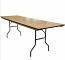 8' x 30" Folding Table
