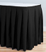 Table Skirts Black