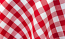 Red/White Checked 84x84 Polyester