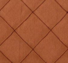 Burnt Orange Pintuck Sash